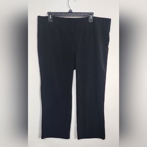 Anticipation black dress pants, XL.